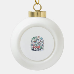Boule En Céramique Licorne née pour être bruyante et magique Original