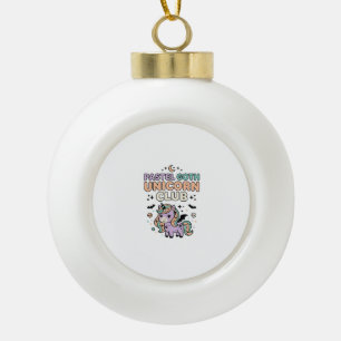 Boule En Céramique Licorne Pastel Goth Licorne Club Graphique Tendanc