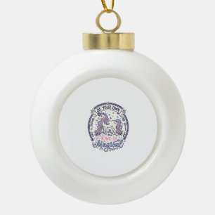 Boule En Céramique Licorne Soyez Votre Propre Genre de Magique Enjoué