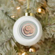 L'ornement des cookies de père Noël
