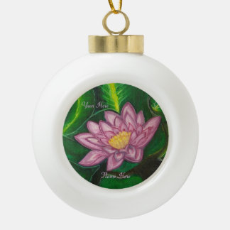 Boule En Céramique Lotus Blossom (Lily Pad)