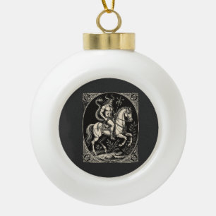 Boule En Céramique Majesté guerrière du démon Bathin