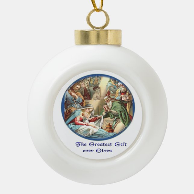 Boule En Céramique Marie Mère de Jésus (Devant)