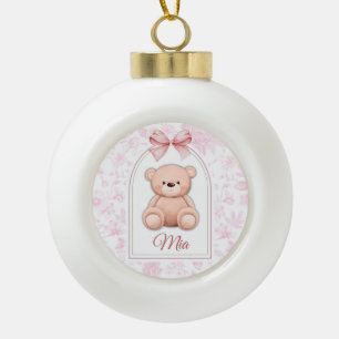 Boule En Céramique Mia Conception personnalisée d'ours en peluche r