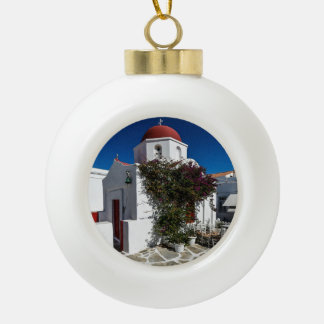 Boule En Céramique Mykonos Grèce Travel