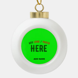 BOULE EN CÉRAMIQUE NEON VERT MODERNE ET ÉLÉGANT MARQUE VÉRIFIÉE