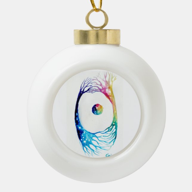 Boule En Céramique Neurones connectés (Devant)