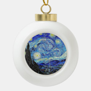 Boule En Céramique Night Starry Night