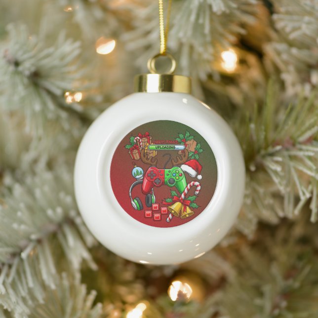 Boule En Céramique Noël (Arbre)