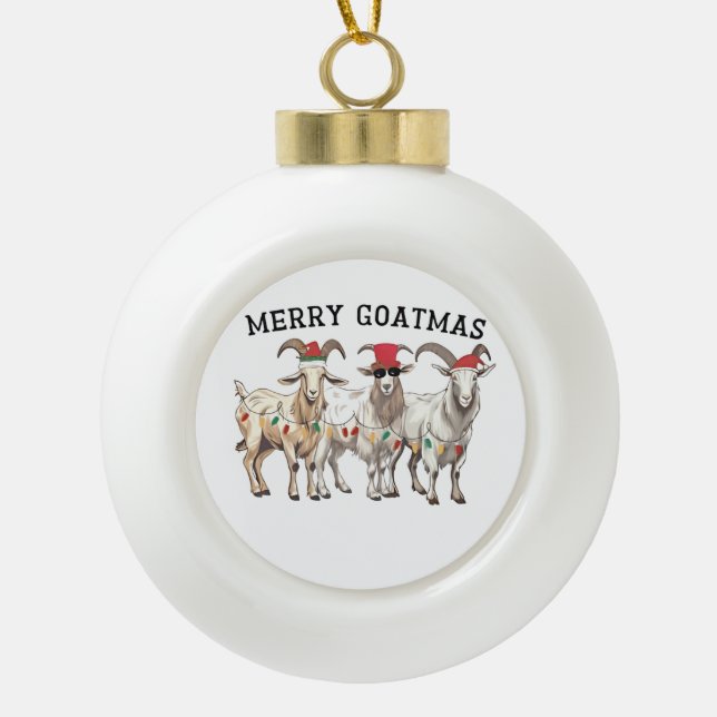 Boule En Céramique Noël 2026,  (Devant)