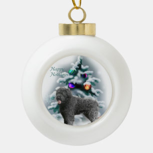 Boule En Céramique Noël de Bouvier des Flandres