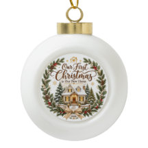 Notre Premier Noël dans Notre Nouvelle Maison Orne