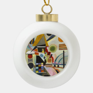 Boule En Céramique Oeuvre Abstraite de Kandinsky