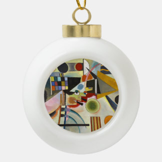 Boule En Céramique Oeuvre Abstraite de Kandinsky