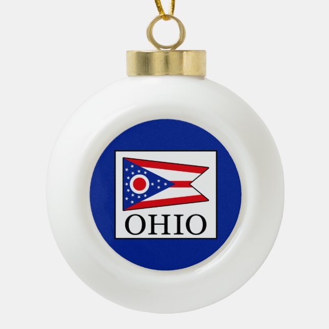 Boule En Céramique Ohio (Devant)