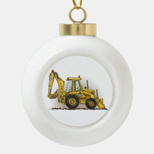 Boule En Céramique Opérateur Backhoe
