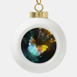 Boule En Céramique Papillon lumineux et papillons de nuit