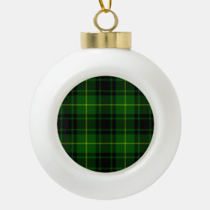 Boule En Céramique Pâte verte de tartan MacArthur
