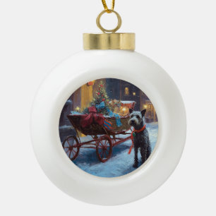 Boule En Céramique Période des Fêtes de Noël à Chesapeake