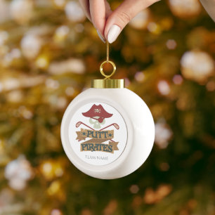 Boule En Céramique Pirates de Putt Personnalisés Golf Sport De Plein