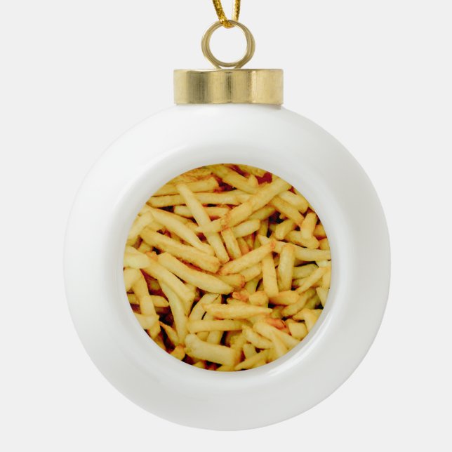 Boule En Céramique Pommes frites (Devant)
