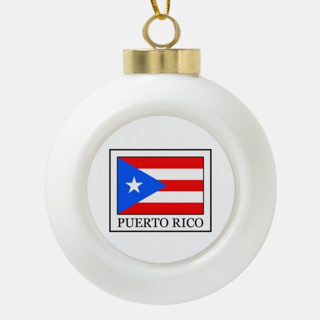 Boule En Céramique Porto Rico (Devant)