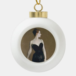 Boule En Céramique Portrait de Madame X par John Singer Sargent