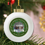Boule En Céramique Premier Noël dans notre nouvelle maison photo<br><div class="desc">Le premier Noël dans notre nouveau Home photo Ceramic Ball Noël Ornament. Ajoutez votre propre photo de votre nouvelle maison,  ajoutez vos noms,  votre texte et votre année et créez un ornement de Noël très personnel et unique.</div>