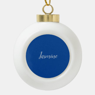 Boule En Céramique Professionnel minimaliste moderne Bleu profond