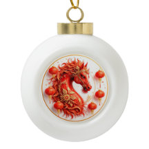 Red Fire Horse - Conception de la fête du Nouvel A