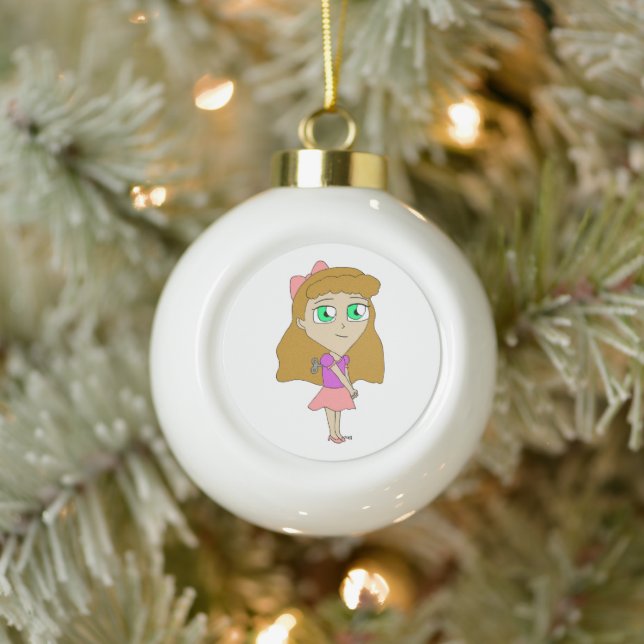 Boule En Céramique remonter chibi (Arbre)