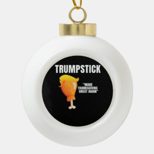 Boule En Céramique Rendre à Thanksgiving sa grandeur drôle Donald Tru