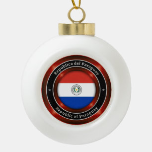 Boule En Céramique République du Paraguay