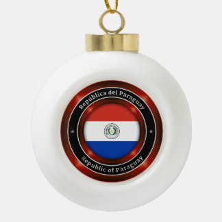 Boule En Céramique République du Paraguay