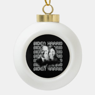 Boule En Céramique Retro Biden Harris Pride