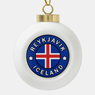 Boule En Céramique Reykjavik Islande