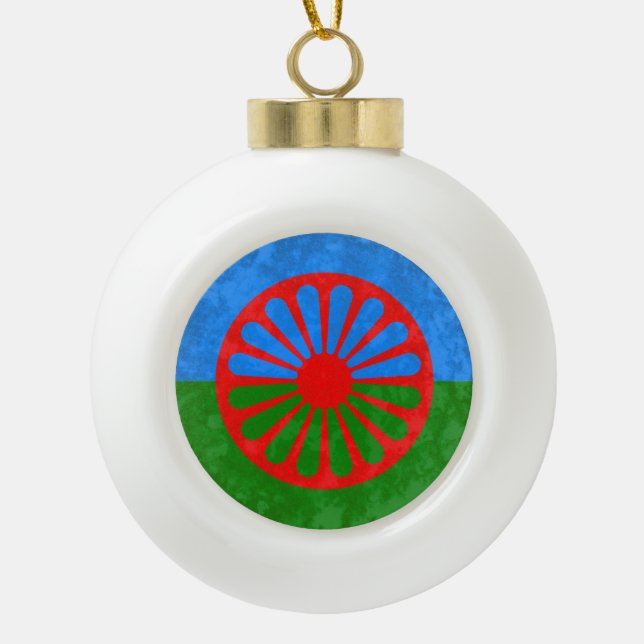 Boule En Céramique Romani (Devant)