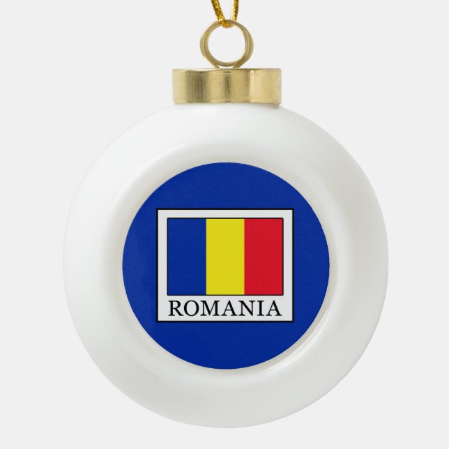 Boule En Céramique Roumanie (Devant)