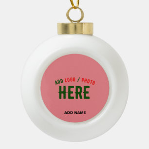 BOULE EN CÉRAMIQUE SAUMON MODERNE ET MODERNE, PINK VÉRIFIÉ MARQUE