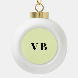 Boule En Céramique simple couleur pastel personnalisée minimale solid