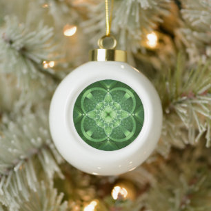 Boule En Céramique SlipperyJoe's Saint Patrick's Day lumineux quatre