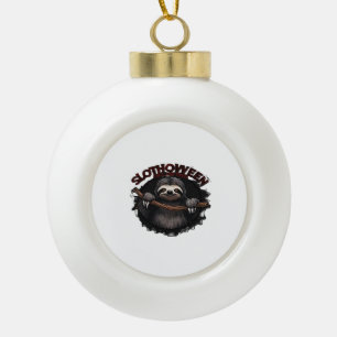 Boule En Céramique Slothoween Chill And Thrill - Sloth Classique Effr