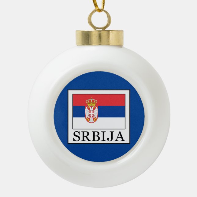 Boule En Céramique Srbija (Devant)