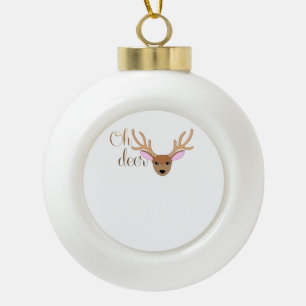 Boule En Céramique Style Artistique Oh Cerf