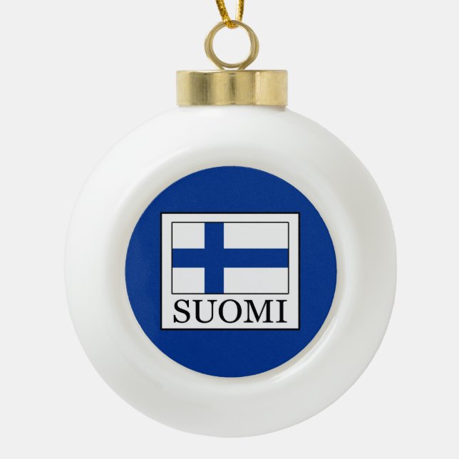 Boule En Céramique Suomi (Devant)