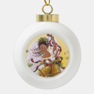 BOULE EN CÉRAMIQUE SUZANNE ELIZABETH CHRISTMAS COLLECTION