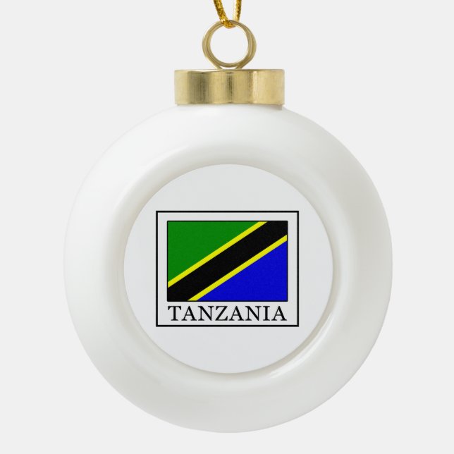 Boule En Céramique Tanzanie (Devant)