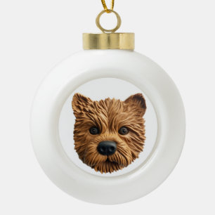 Boule En Céramique Tervier Australien Chien Inspiré 3D