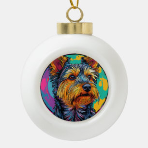 Boule En Céramique Tervrier australien chien