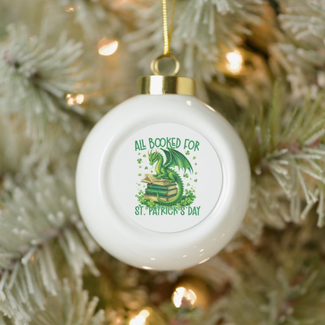 Boule En Céramique Tout réservé pour la Saint-Patrick (Arbre)